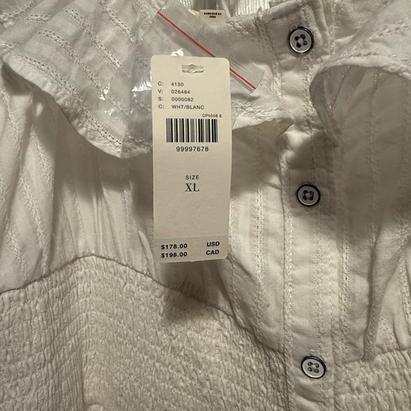 Anthropologie Pilcro Ruffled Smock Waist Dress - Picture 3 of 4